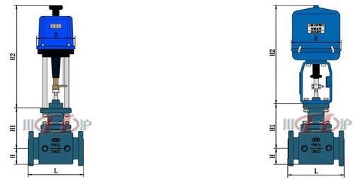 電動保溫調(diào)節(jié)閥 結構圖